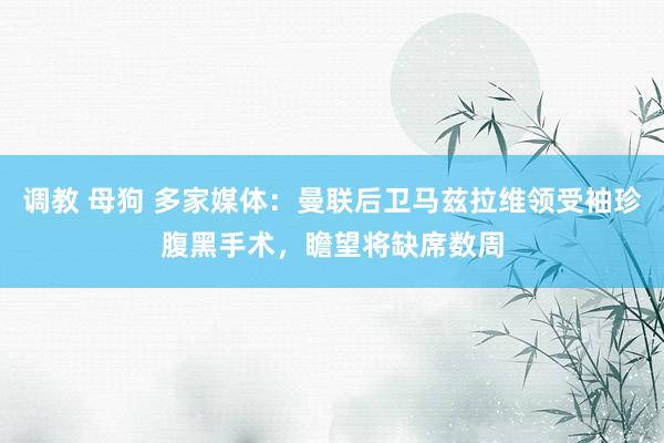 调教 母狗 多家媒体：曼联后卫马兹拉维领受袖珍腹黑手术，瞻望将缺席数周